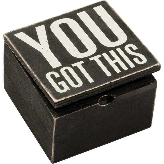 Hinged Box - You Got This Primitives by Kathy NEW PK-107491