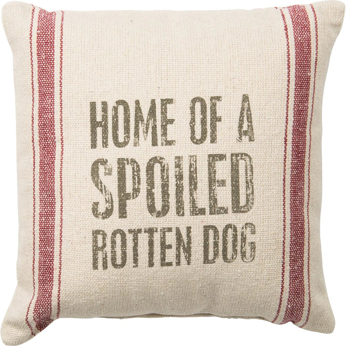 Pillow - Spoiled Rotten Dog Primitives by Kathy NEW PK-27473