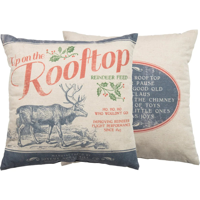 Pillow - Up On The Rooftop Primitives by Kathy NEW PK-27825