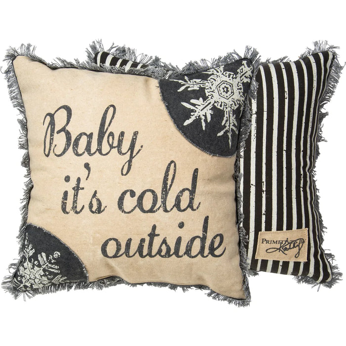 Pillow - Baby It's Cold Primitives by Kathy NEW PK-28209