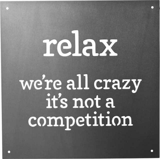 Metal Wall Art - Relax Primitives by Kathy NEW PK-38138