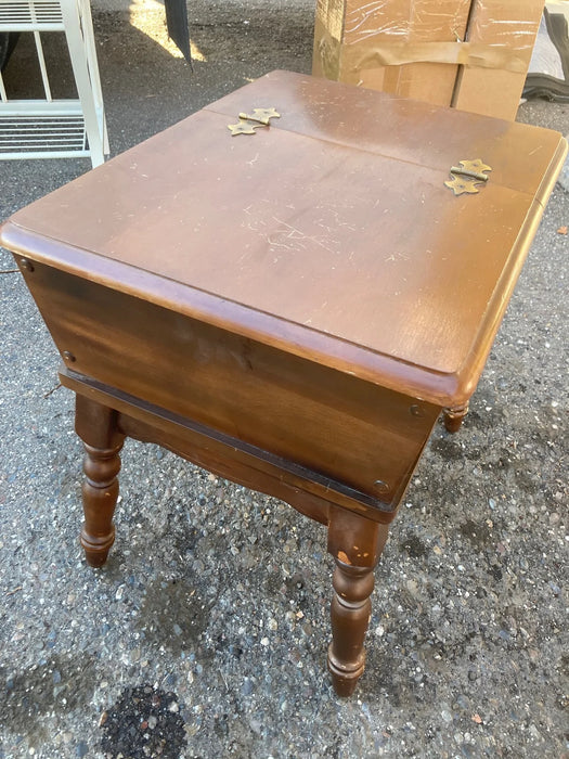 End table with storage 19939