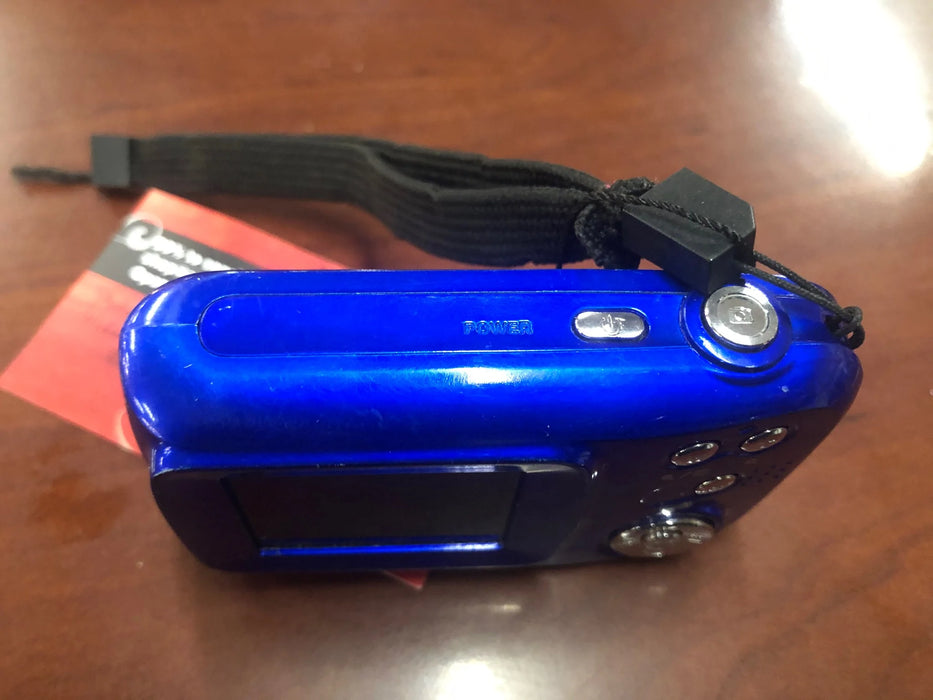 Vibrant Blue Vivitar digital camera F126 23122