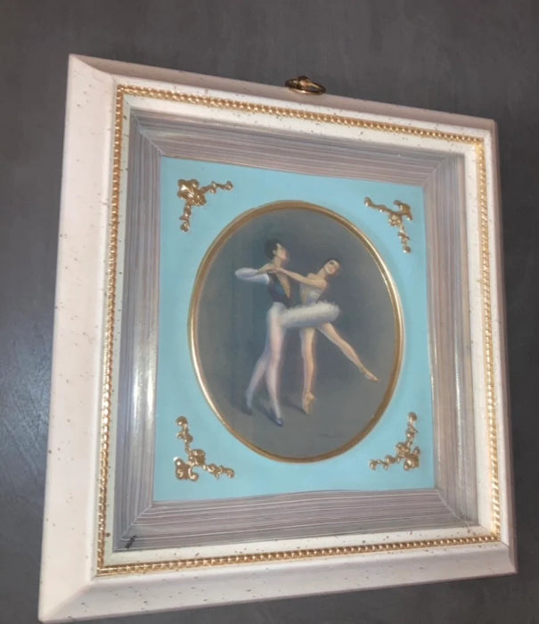 Ballerina framed picture 23224