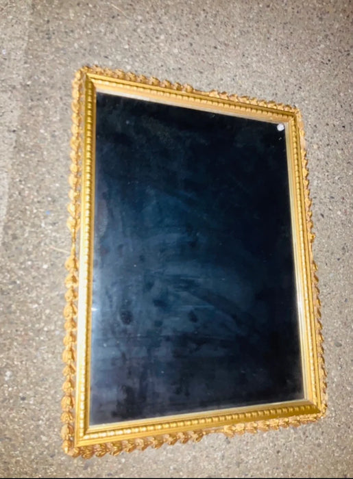 Gold framed mirror 23231