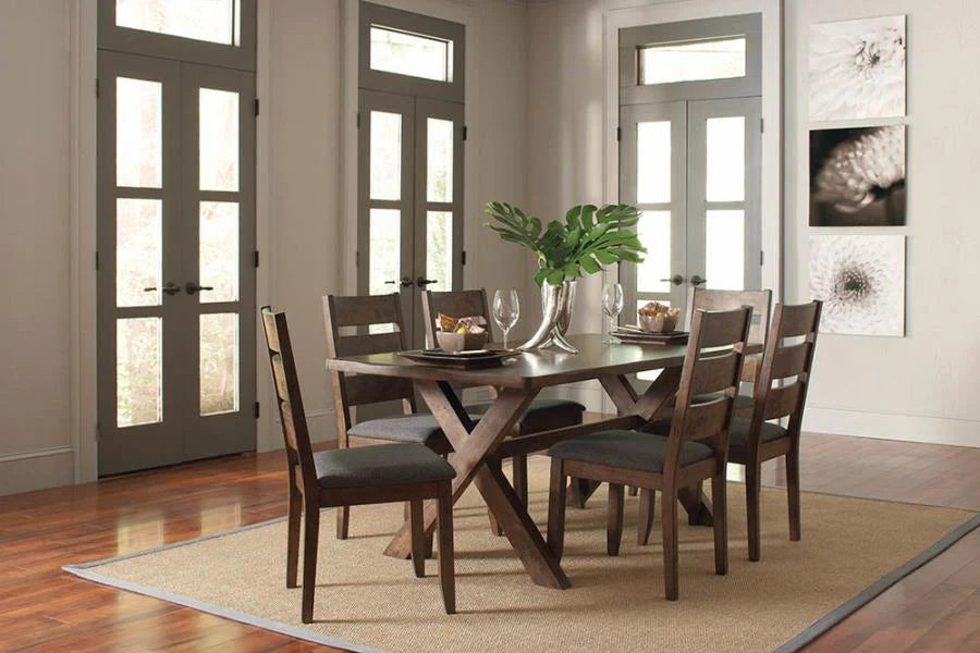 Alston dining table w 4 chairs 5pc set NEW CO-106381-S5