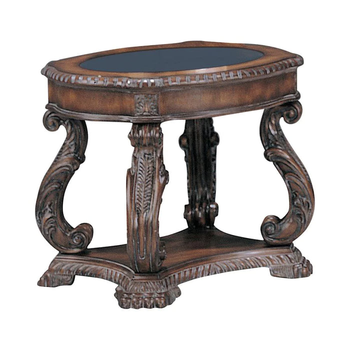 End table antique brown NEW CO-3891