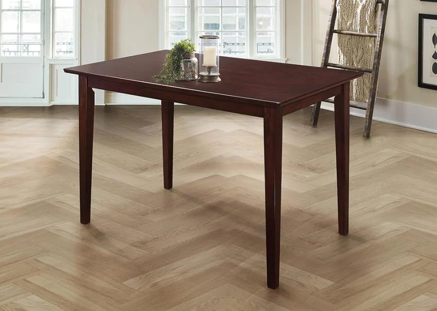 Clayton kitchen or dining table cappuccino NEW CO-100491