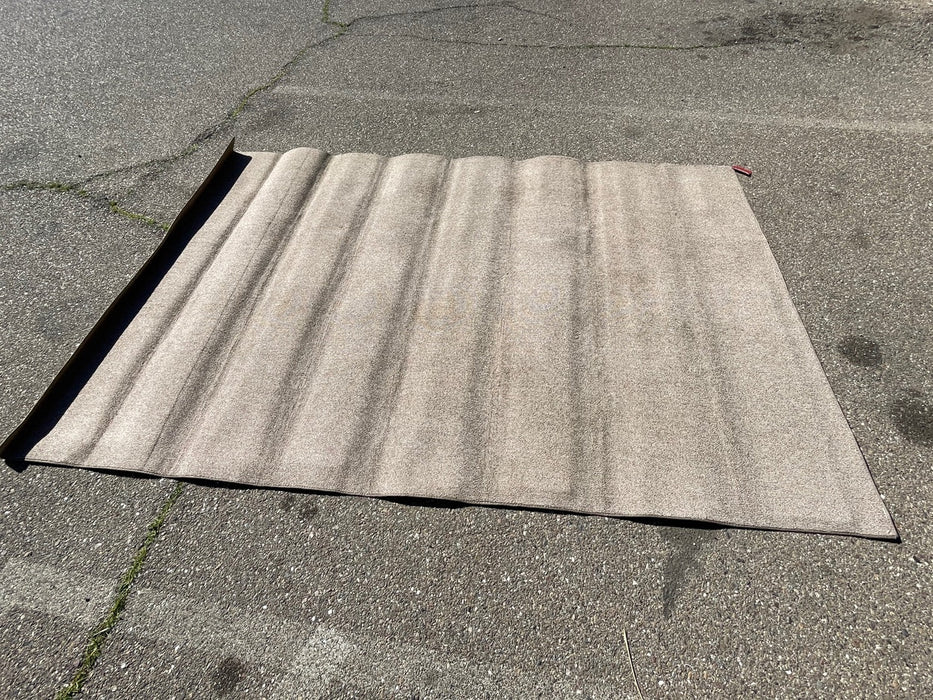 Grey/gray industrial rug 6x9 feet 23414