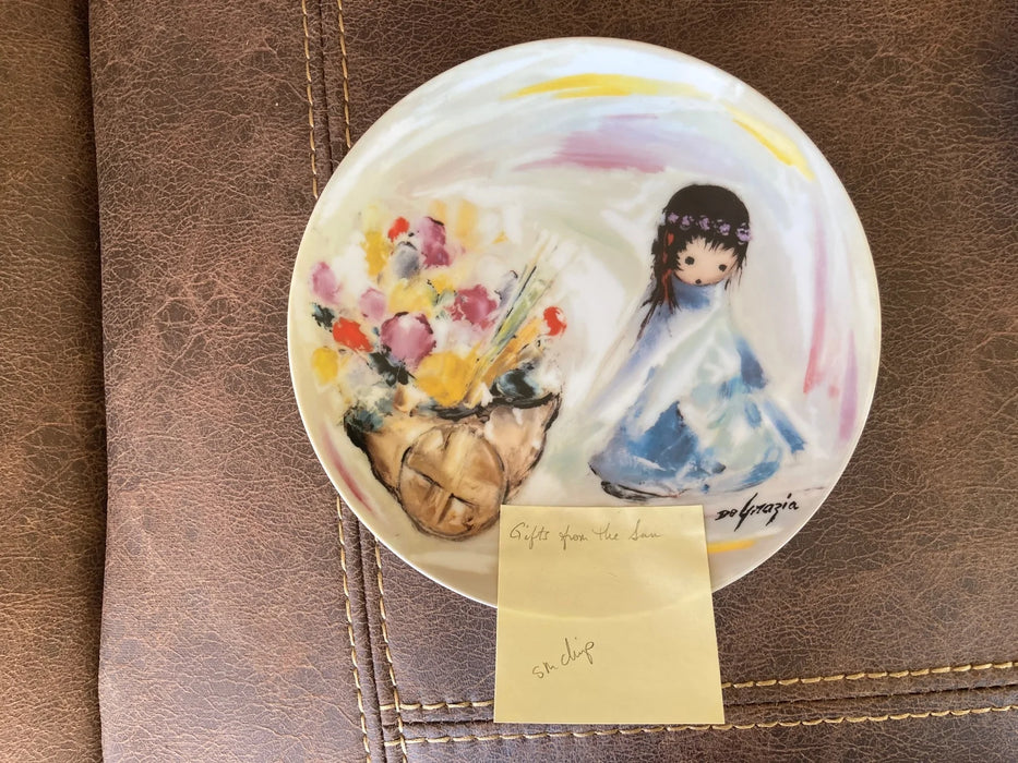De Grazia collector plate "Gifts From The Sun" 23760