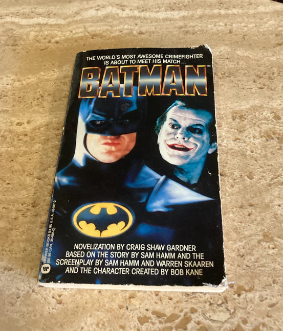 Batman Warner book,1989 paperback original (1st Edition) 23833