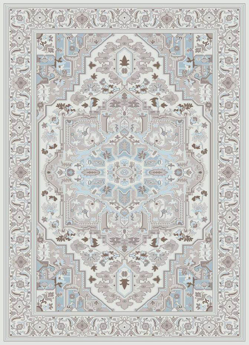 Persian Weavers Cambridge 1053 ice blue rug 5x7 NEW PW-CA1053IB5x7