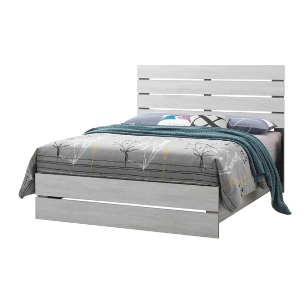 Marion queen bed in coastal white NEW CO-207051Q