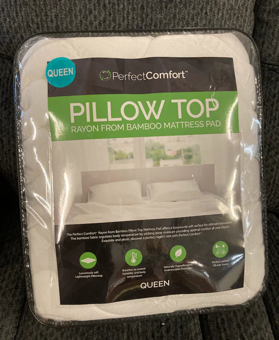 Perfect Comfort Pillow Top from bamboo mattress pad queen 23881
