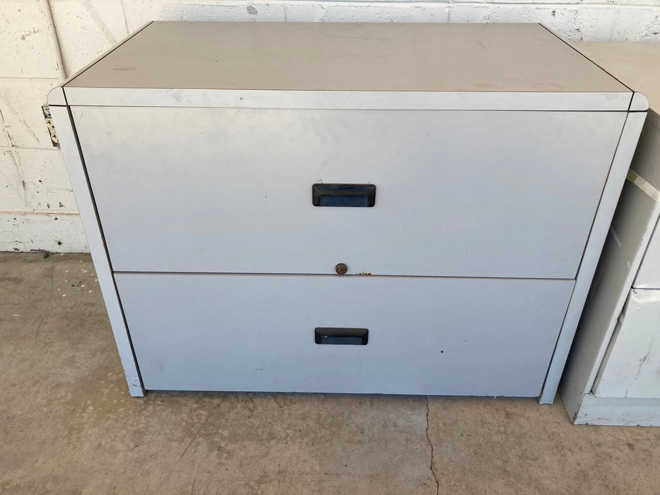 Lateral 2 drawer file filing cabinet 25241