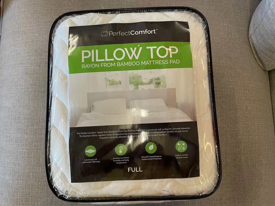 Queen Perfect Comfort pillow top mattress pad 25272
