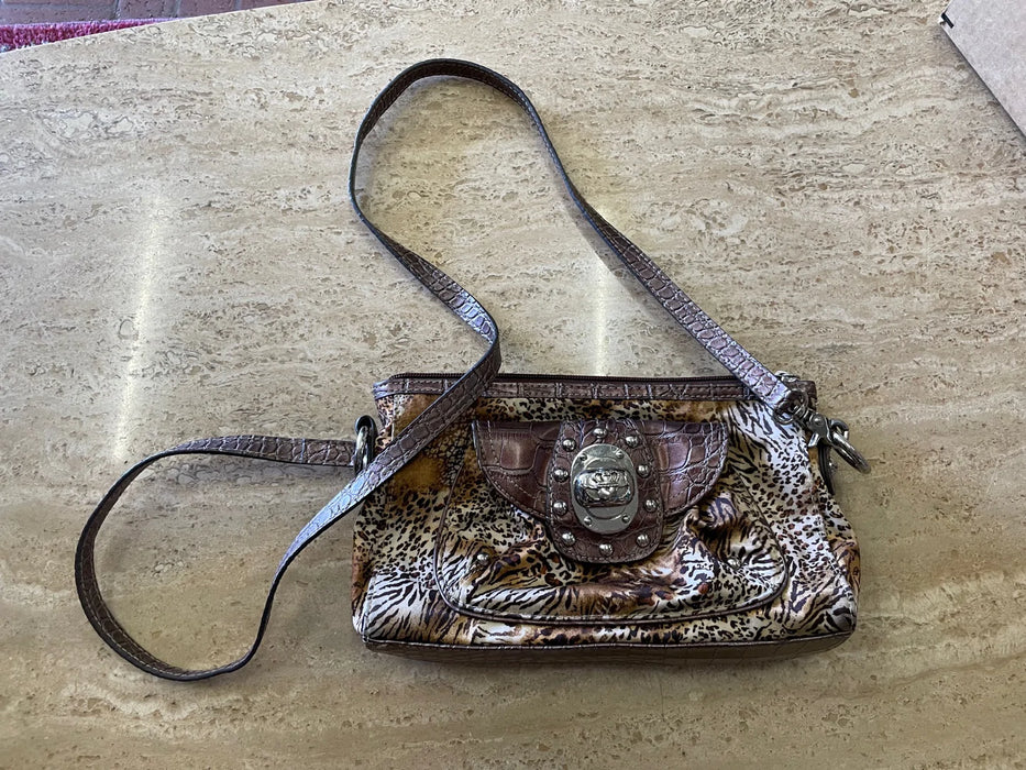 KATHY cheetah print mini purse/bag/handbag 25426