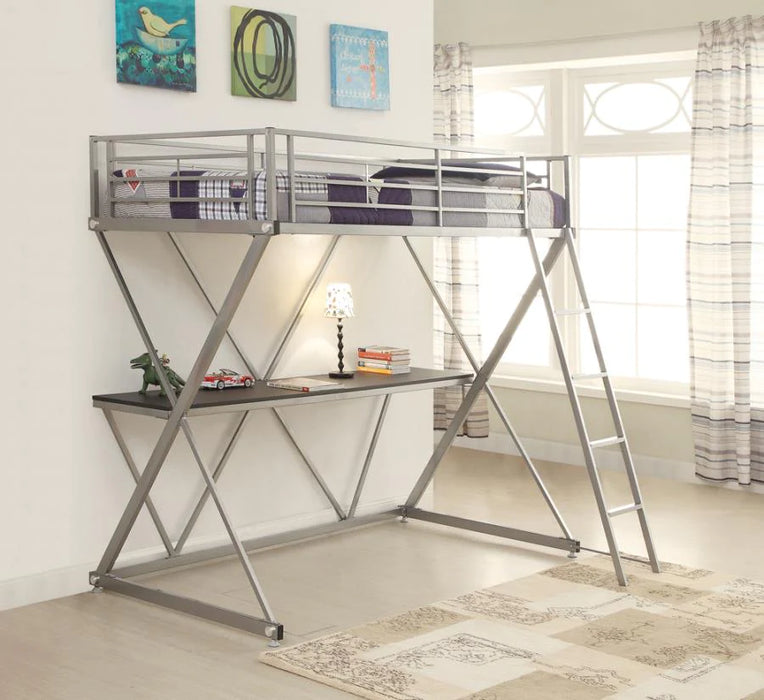 Twin workstation loft bed NEW SPECIAL ORDER CO-400034T