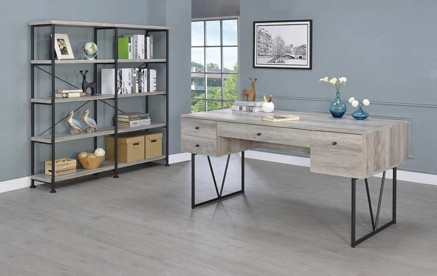 Analiese writing desk grey/gray driftwood NEW SPECIAL ORDER CO-801999