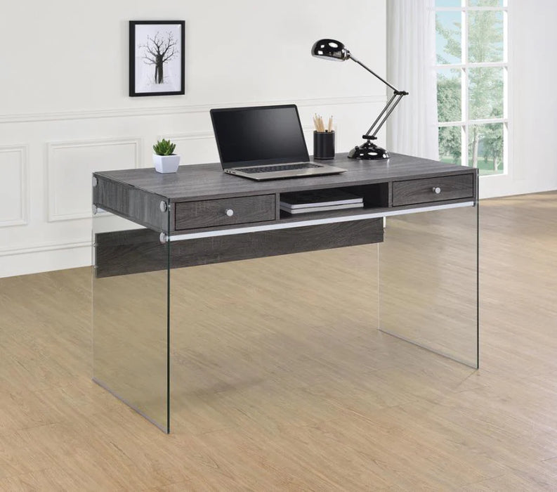 Dobrev writing desk weathered grey/gray NEW SPECIAL ORDER CO-800818