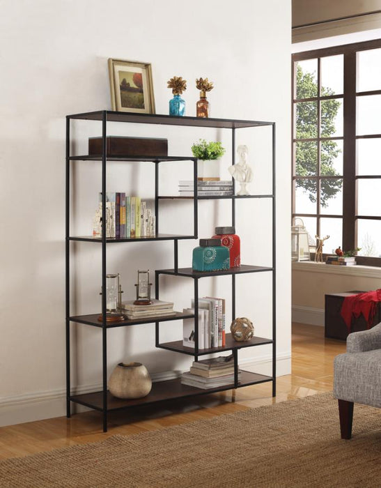 Large black metal dispaly bookcase shelf NEW SPECIAL ORDER CO-801135