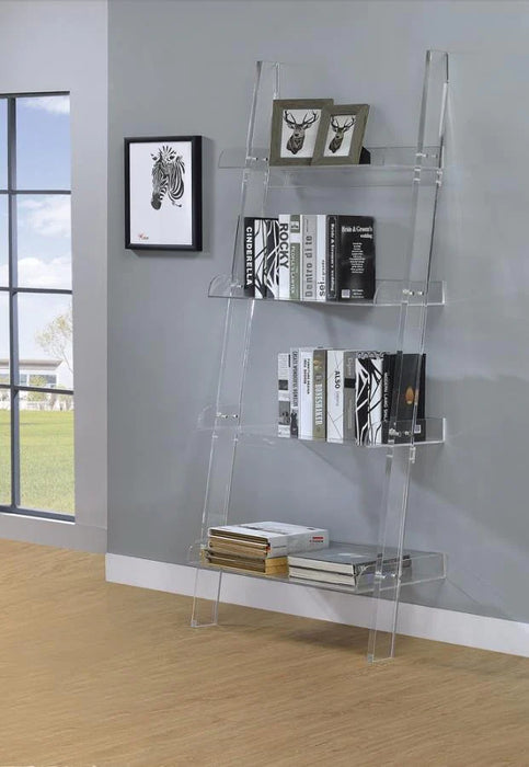 Amaturo clear acrylic bookcase NEW SPECIAL ORDER CO-801553