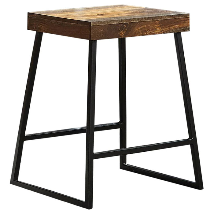 Mindo sheesham solid wood counter height barstool chair NEW CO-110699