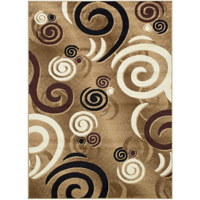 Persian Weavers Moderno 5x7 brown rug NEW PW-MDBR215x7, see other colors