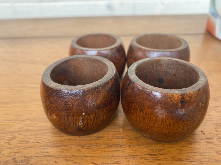 Napkin holders wood, various 25859