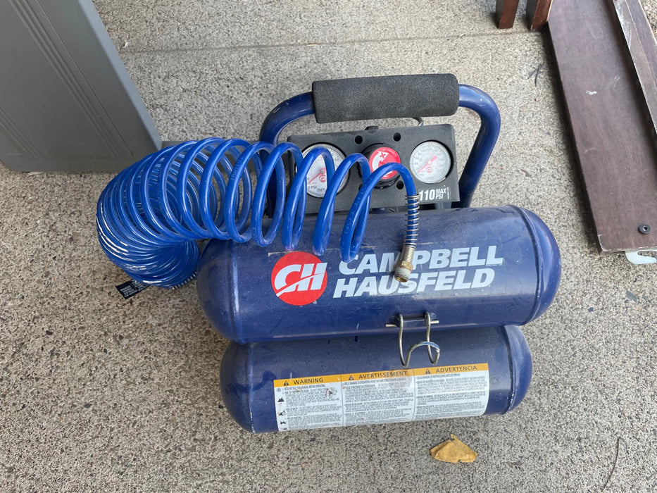 Campbell Hausfeld blue compresser 25885