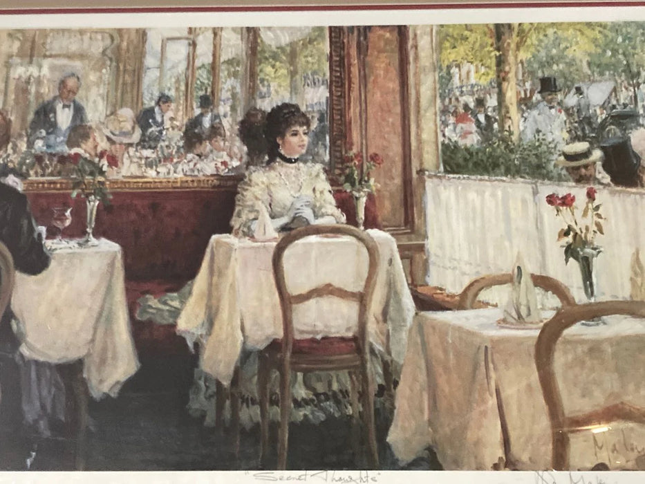 Alan Maley Secret Thoughts signed, numbered print 1552