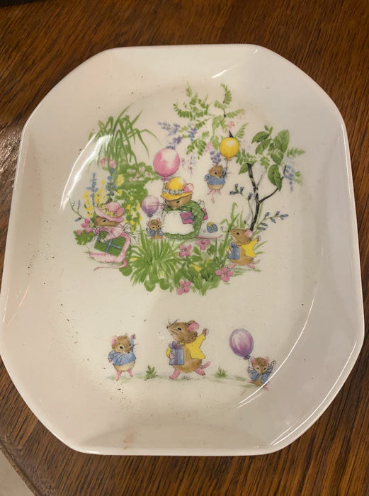 Cute platter with mouse design 25915