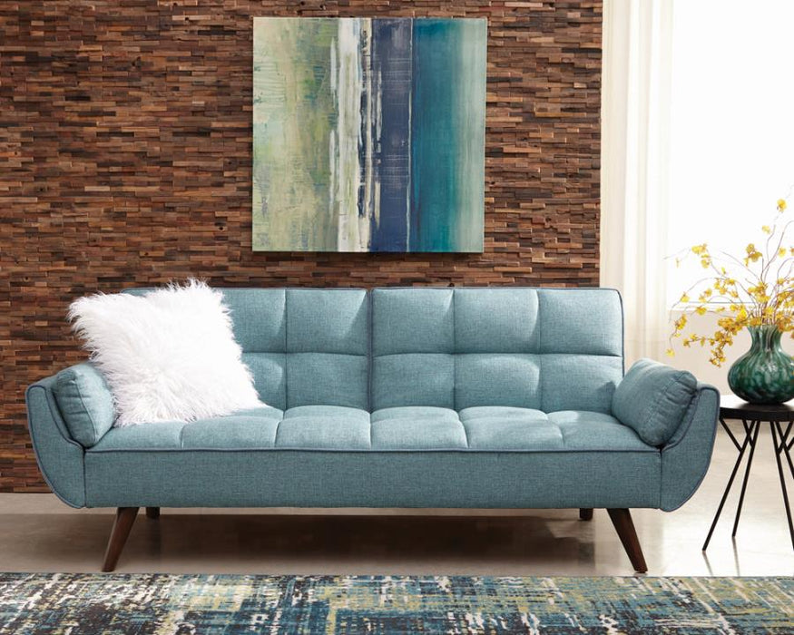 Caufield sofa bed turquoise blue NEW CO-360097