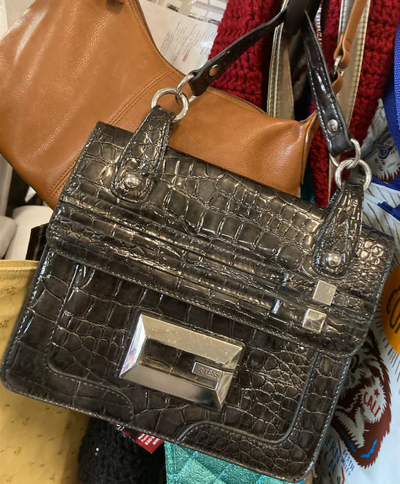 Guess black purse handbag 26563