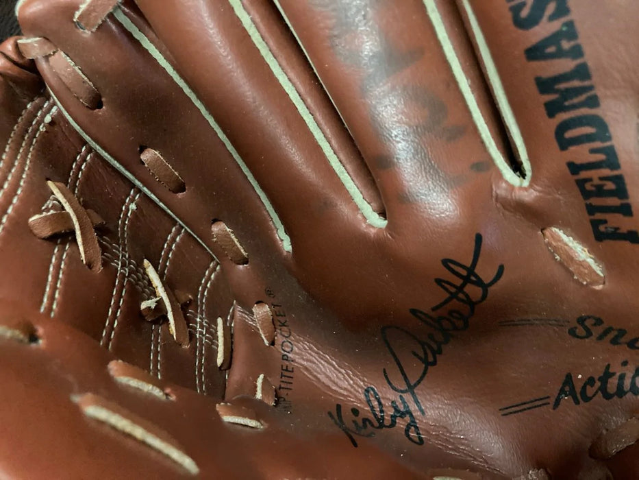 Wilson Kirby Puckett left baseball glove, no size 26576