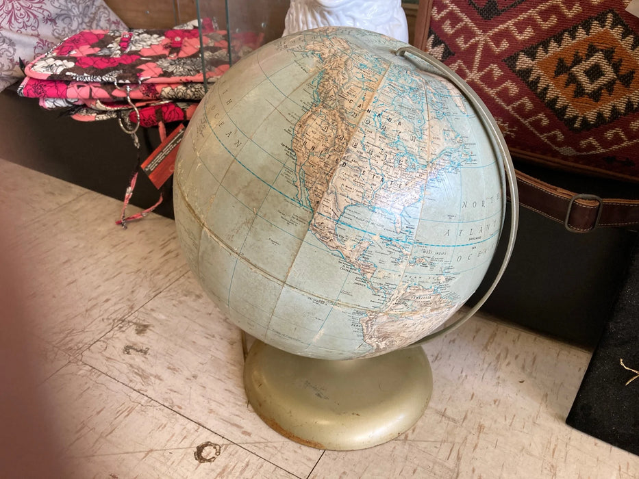Vintage globe with stand 27001