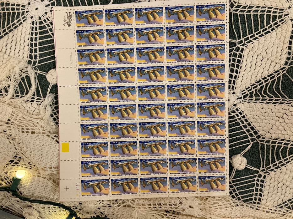 Mint condition Hawaii statehood stamps. set of 50, 26668