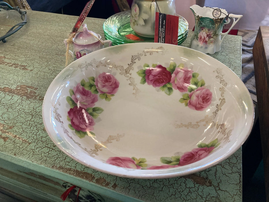Vintage rose bowl 27252