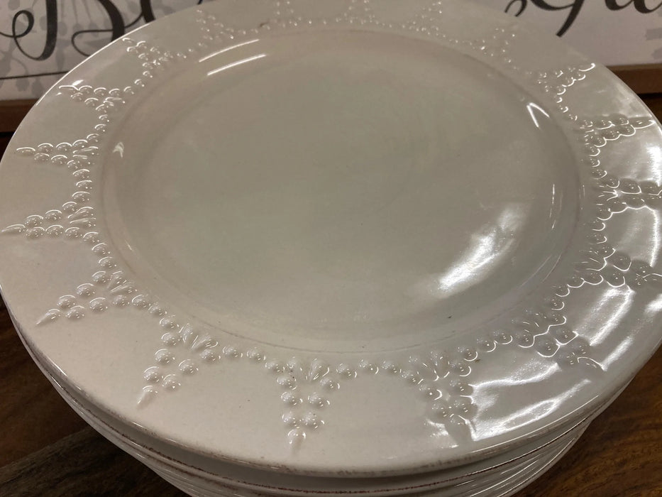 White dinner plates 27283