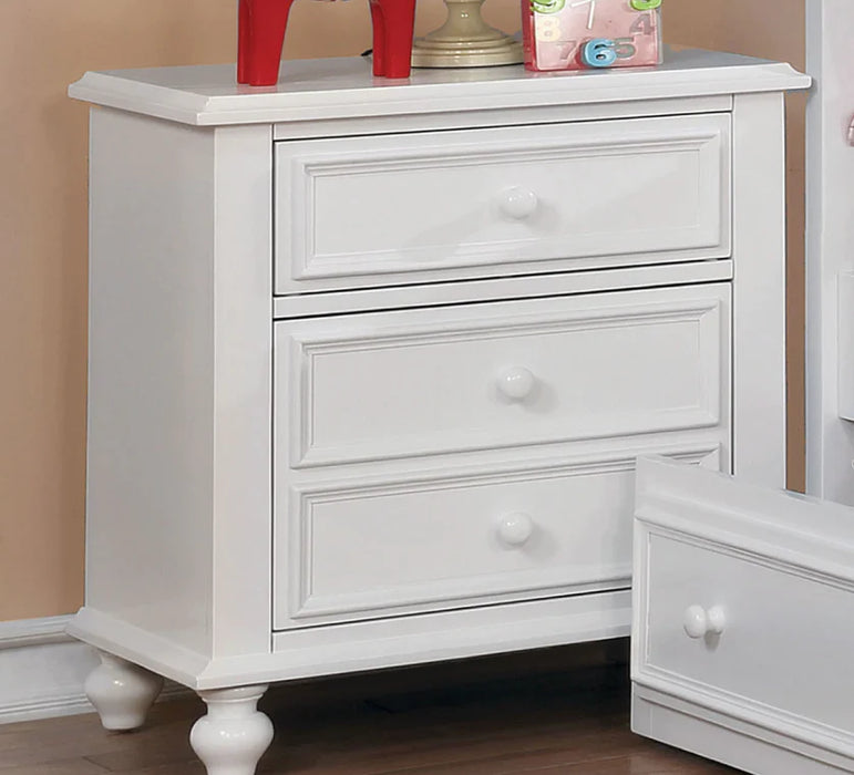 Olivia white night stand NEW SPECIAL ORDER FOA-CM7155WH-N
