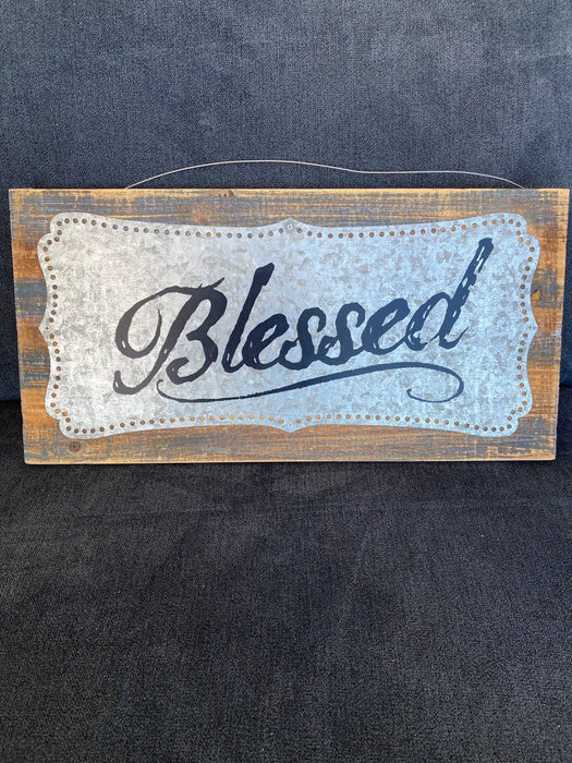 Blessed sign 27412