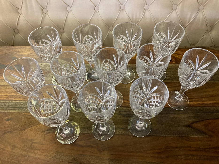 Crystal wine glasses goblets 27552