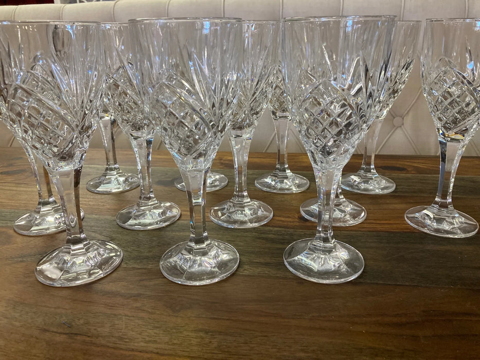 Crystal wine glasses goblets 27552