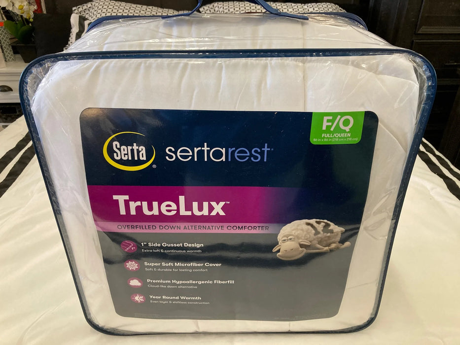 Serta Rest TrueLux overfilled comforter for full/queen 27614