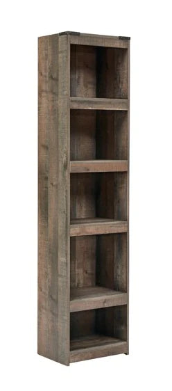 Derekson Pier Bookcase Display Shelf Rustic Reclaimed Wood Style NEW AY-EW0200-124