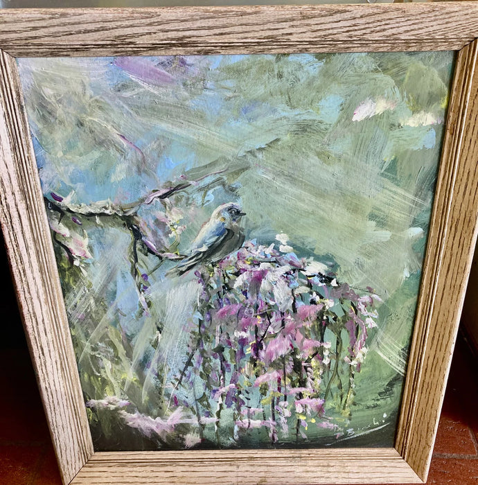 Hummingbird oil painting 27727.1