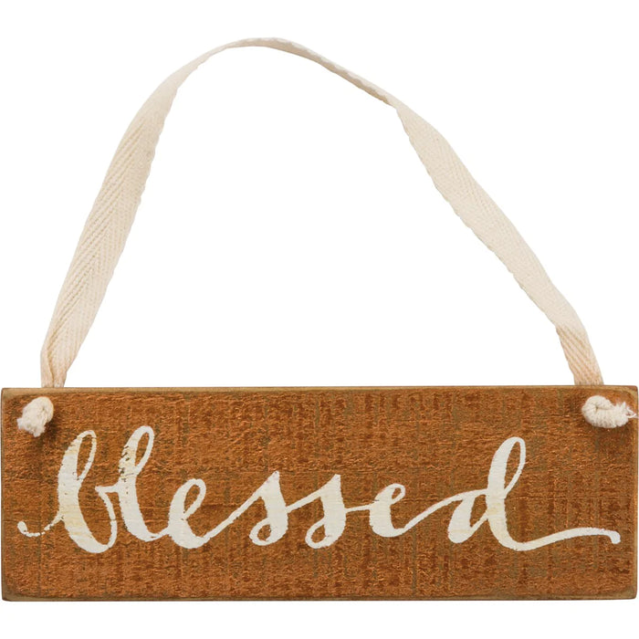 Slat Sign - Blessed Primitives by Kathy NEW PK-35275
