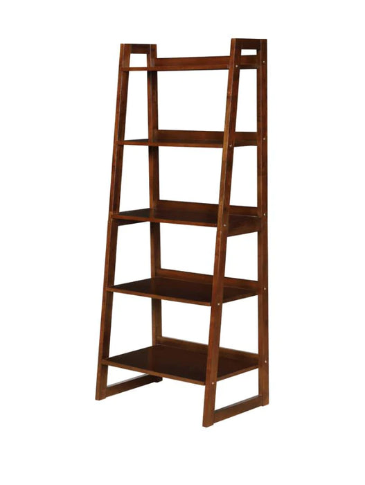Bookcase ladder display shelf cappuccino NEW CO-805723