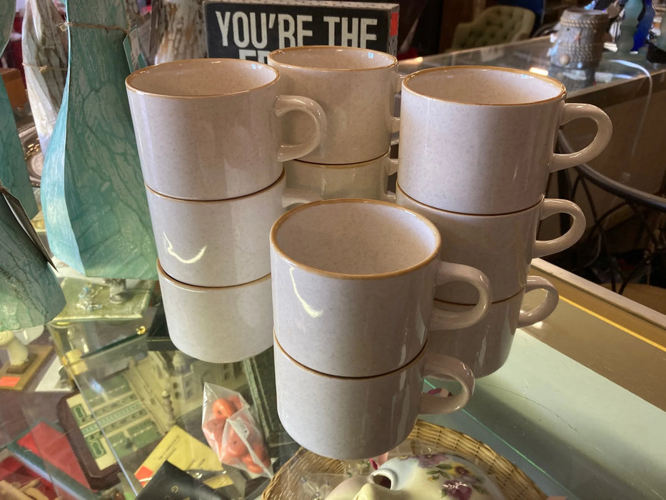 Ceramic stackable coffee cups 27825