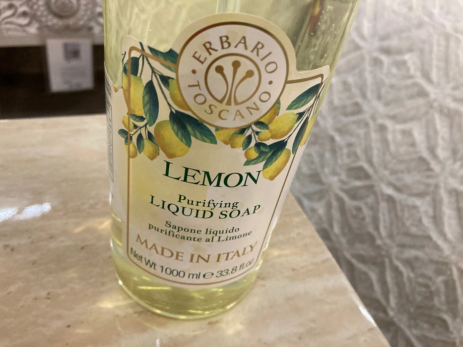 Lemon liquid soap from Italy 28026
